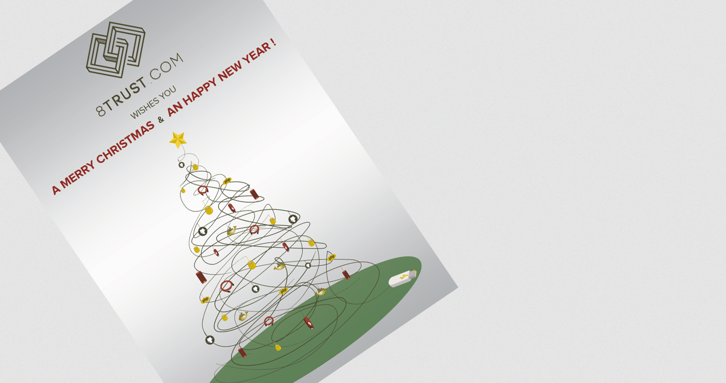 8Trust Christmas card
